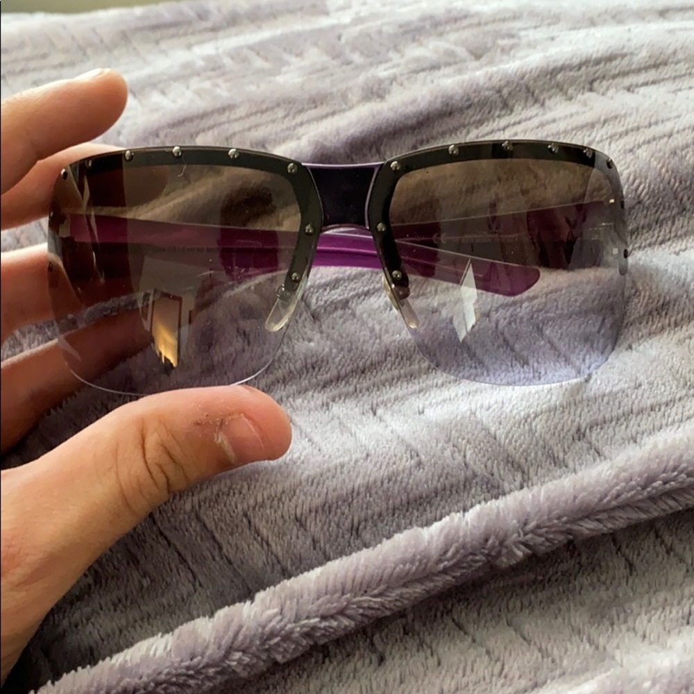 Gucci Purple Sunglasses